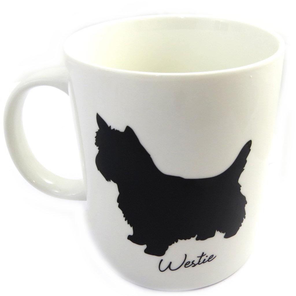 Сокровища Лили [M3214] - кружка из слоновой кости Westie бежевый