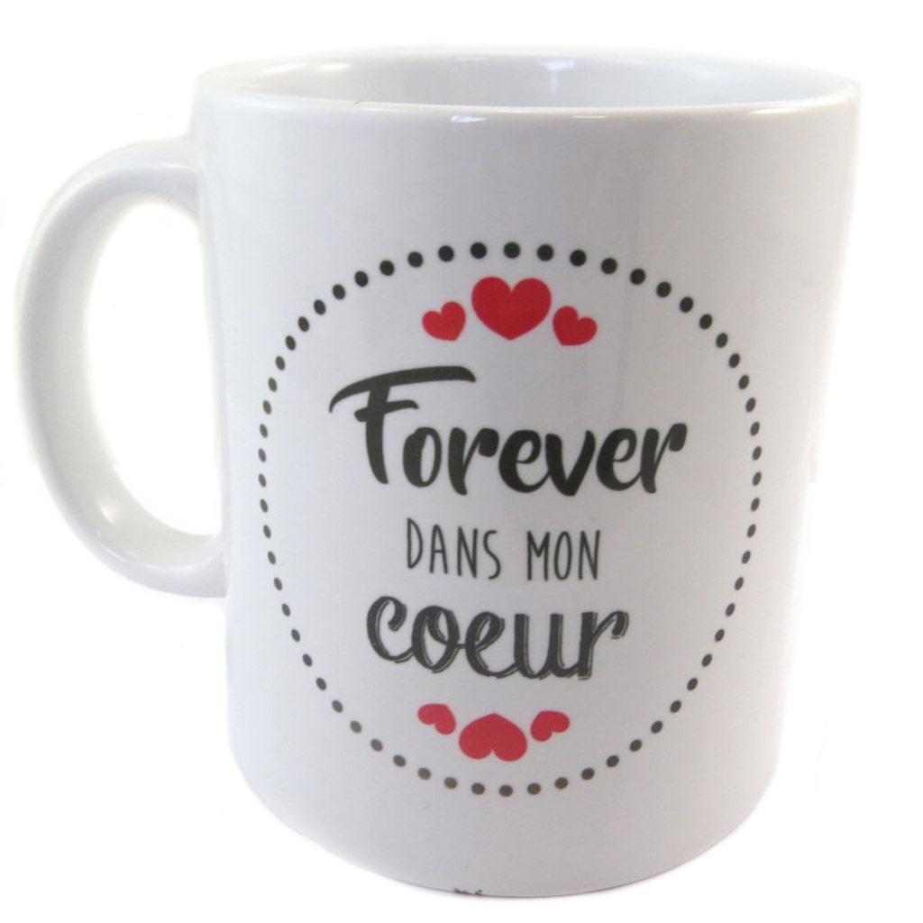 Сокровища Лили [P8499] - Керамическая кружка «Сообщения» (навсегда в моем сердце)