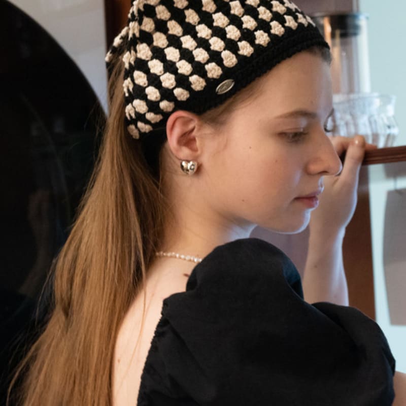 Slowslowly №137 / Бандана для волос «Лили» _ Kwank (Лили Вязаный Крючком Бандана для Волос) Free